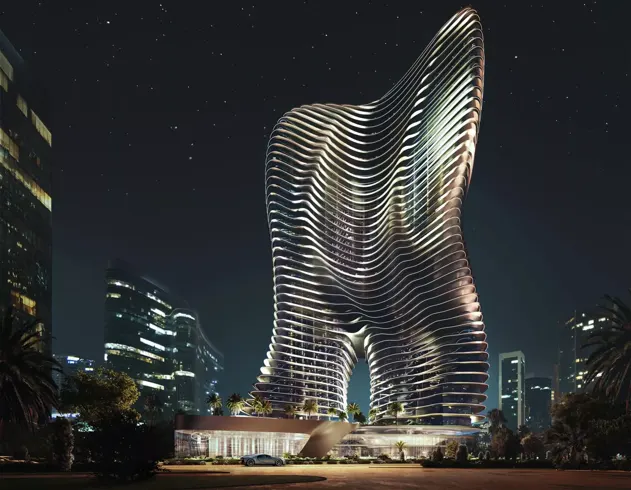 Bugatti Residences by Binghatti · Render del progetto · illustrativo