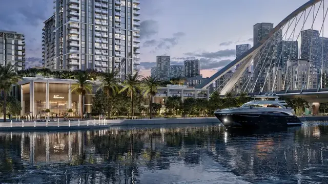 Palace Residences Creek Blue · Render del progetto · illustrativo
