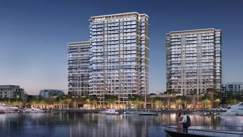 Marina Views · Project render · illustrative